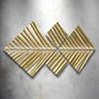 Wallity Cuadro decorativo de MDF Multicolor (4 Piezas)